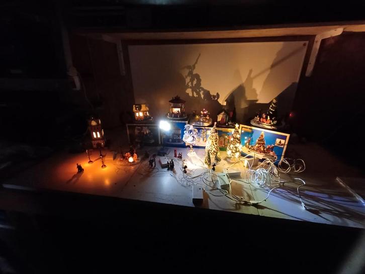 Partij Lemax 25 stuks, Diversen, Kerst, Ophalen