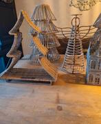 3 x Rivièra maison rattan kerstbomen engel, Diversen, Kerst, Ophalen, Nieuw