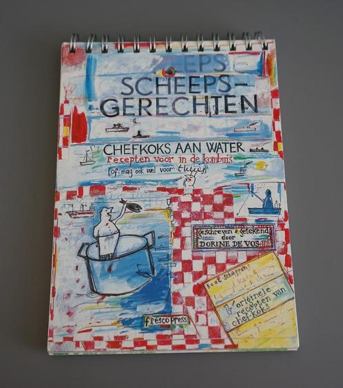 Scheepsgerechten - chefkoks aan het water, Boeken, Kookboeken, Zo goed als nieuw, Ophalen of Verzenden