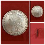 Munt one dollar uit 1882 ø38mm, Ophalen of Verzenden, Noord-Amerika, Zilver