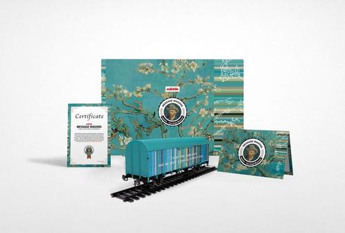 Märklin Message Wagon Vincent van Gogh Spoor 1 nieuw 58937, Hobby en Vrije tijd, Modeltreinen | Overige schalen, Nieuw, Wagon