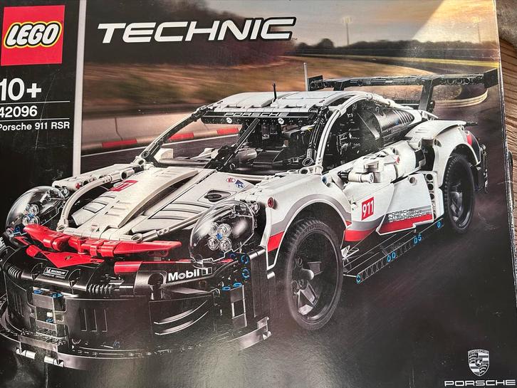 Lego Technic 42096 Porsche 911 RSR, Kinderen en Baby's, Speelgoed | Duplo en Lego, Gebruikt, Lego, Complete set, Ophalen of Verzenden