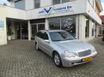 Mercedes-Benz C-Klasse 2.2 CDI C220 Combi AUT 2001 Grijs, Auto's, Mercedes-Benz, Automaat, Zwart, Startonderbreker, Diesel