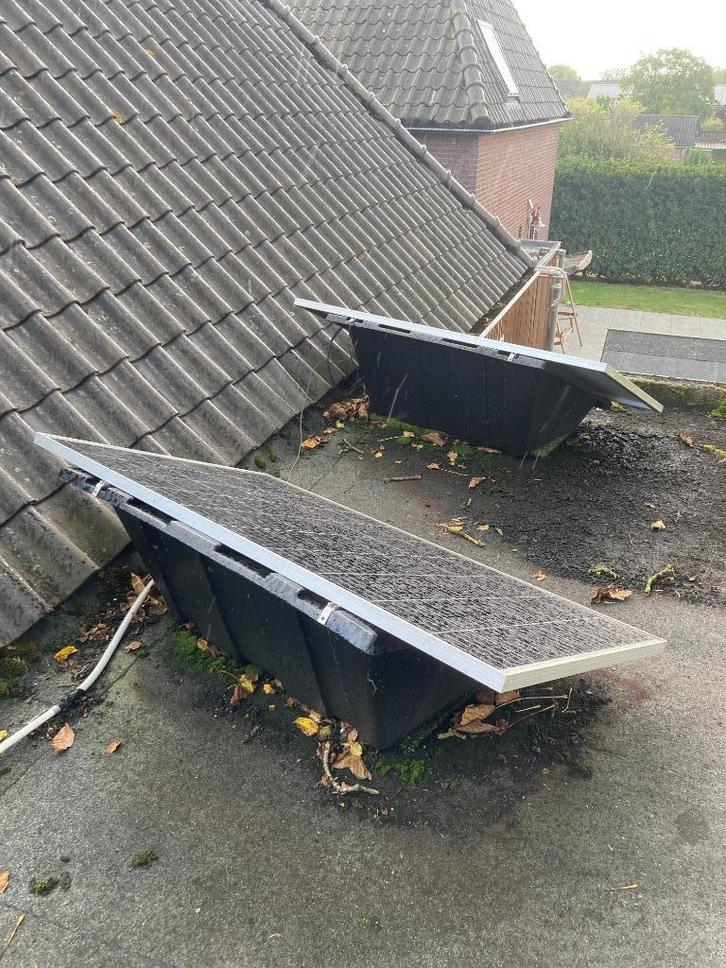 complete zonnepanelen stekkerset, plug and play, Doe-het-zelf en Verbouw, Elektra en Kabels, Gebruikt, Overige typen, Ophalen