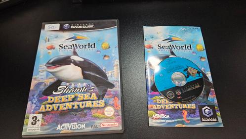 Seaworld Shamu's Deep Sea Adventures Gamecube Compleet, Spelcomputers en Games, Games | Nintendo GameCube, Zo goed als nieuw, Avontuur en Actie