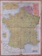 Frankrijk kaart Illustrierter Beobachter 1940 WOII, Boeken, Atlassen en Landkaarten, Gelezen, Verzenden, Frankrijk, Landkaart