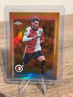 Santiago Gimenez Topps Chrome UCL 2024-25 Orange /25 #189, Hobby en Vrije tijd, Stickers en Plaatjes, Ophalen of Verzenden, Zo goed als nieuw