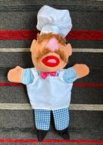 Zweedse kok Swedish chef Handpop poppenkastpop, Ophalen of Verzenden, Zo goed als nieuw, Overige typen