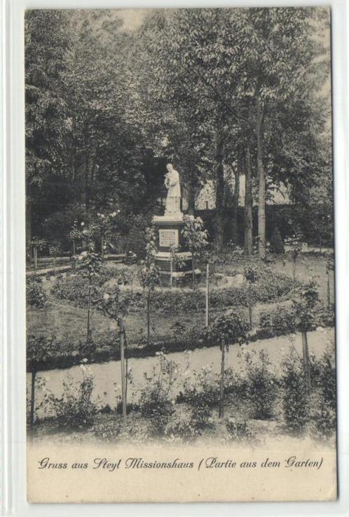 x04079 steyl tuin, Verzamelen, Ansichtkaarten | Nederland, Gelopen, Limburg, Voor 1920, Verzenden