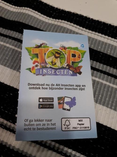 * AH TOP insecten *, Verzamelen, Supermarktacties, Albert Heijn, Verzenden