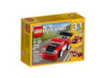 LEGO set 31055 3-in1 rode racewagen, Ophalen of Verzenden, Zo goed als nieuw, Complete set, Lego