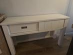 Sidetable Henders&Hazel wit, Huis en Inrichting, Ophalen, Zo goed als nieuw, Minder dan 150 cm, Minder dan 100 cm