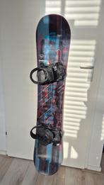Rossignol District Snowboard 146 + Bindingen, Ophalen of Verzenden, Gebruikt, Board