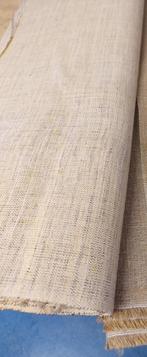 Te koop aangeboden: linnen voor in colbert of mantel, 120 cm of meer, Beige, Nieuw, Ophalen of Verzenden