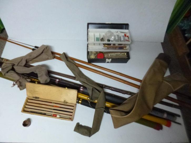 Vintage visspullen, Watersport en Boten, Hengelsport | Algemeen, Gebruikt, Overige typen, Ophalen