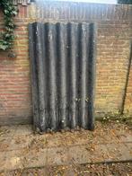 4 beton golfplaten 182x110, Doe-het-zelf en Verbouw, Dakpannen en Dakbedekking, Ophalen, Gebruikt, Steen of Klei, Zwart