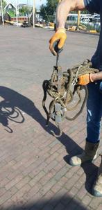 Takel ijzer met haken, Ophalen, Gebruikt