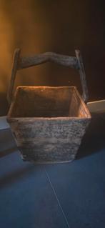 Auto peeperkorn oude grote rijstmand, Huis en Inrichting, Ophalen of Verzenden, Zo goed als nieuw, Rond, Riet