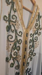 Marokkaanse jurk te koop!, Kleding | Dames, Gelegenheidskleding, Maat 38/40 (M), Overige typen, Wit, Ophalen of Verzenden