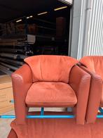 Morion Leolux stoelen en bank! Leer alcantara, Huis en Inrichting, Ophalen, Gebruikt, 75 tot 100 cm, Leer