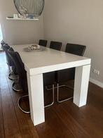 Moderne eettafel, Ophalen, Gebruikt, 50 tot 100 cm, Vijf personen of meer