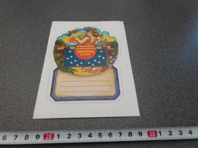 sticker TRIPPER Jeans, Verzamelen, Stickers, Zo goed als nieuw, Ophalen
