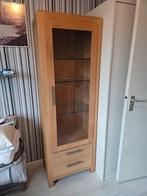 Vitrine kast, Ophalen, Met deur(en), 50 tot 100 cm, Zo goed als nieuw