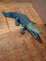 Schleich krokodil, Ophalen of Verzenden, Zo goed als nieuw, Paard, Beeldje of Figuurtje