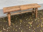 retro/vintage tuinbankje, zeer apart, Ophalen of Verzenden, Gebruikt, Hout