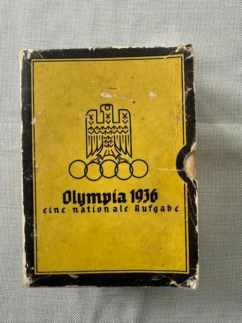 Olympia 1936 - Eine nationale Aufgabe | WO2, Verzamelen, Militaria | Tweede Wereldoorlog, Boek of Tijdschrift, Duitsland, Ophalen of Verzenden