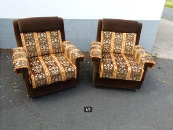 vintage groovy zetel fauteuil 70er jaren stukprijs beschikbaar voor biedingen