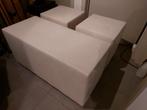 Poef - Hocker x3       µ9z, Huis en Inrichting, Ophalen of Verzenden, Vierkant