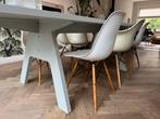 Vitra Eames Stoelen Set - DAW & DSW 6 stuks, Gebruikt, Wit, Ophalen of Verzenden, Vijf, Zes of meer stoelen