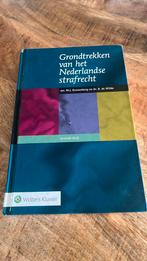Grondtrekken van het Nederlandse strafrecht 9789013140804, Ophalen of Verzenden, Zo goed als nieuw