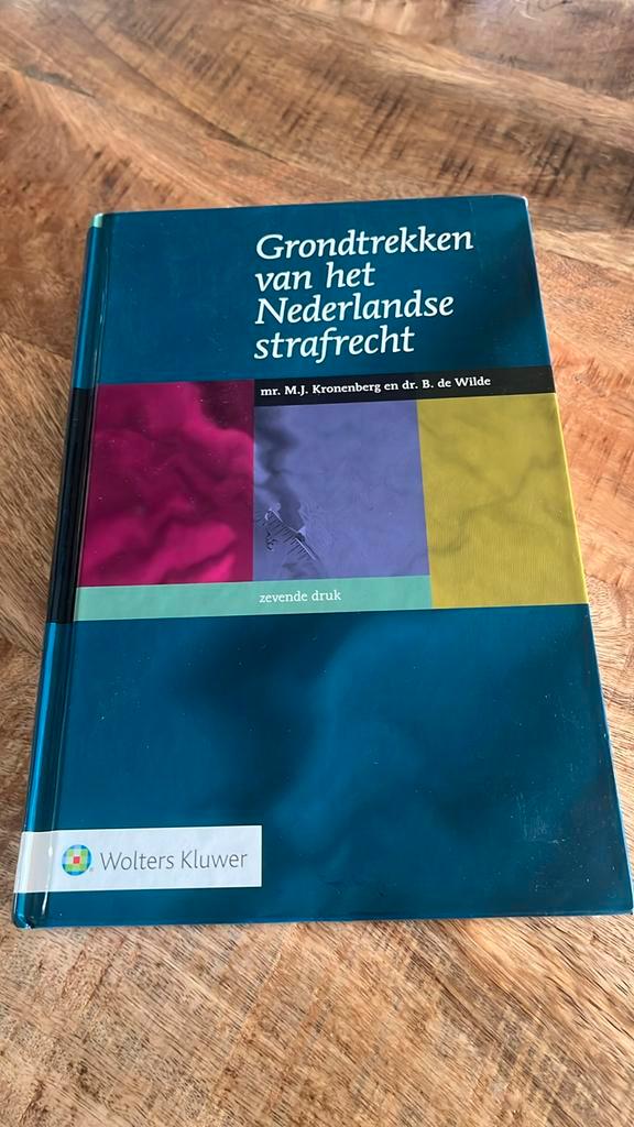 Grondtrekken van het Nederlandse strafrecht 9789013140804, Boeken, Studieboeken en Cursussen, Zo goed als nieuw, Ophalen of Verzenden