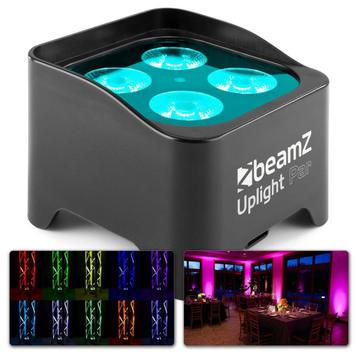 Set van 4 LED Uplighters met accu beschikbaar voor biedingen