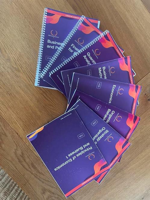 Business Administration Athena Samenvattingen jaar 1, Boeken, Studieboeken en Cursussen, Zo goed als nieuw, WO, Ophalen of Verzenden