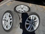 Audi velgen 225/45 R17 zomerbanden met goede profiel, Ophalen, Gebruikt, Banden en Velgen, 17 inch
