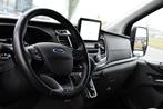 Ford Transit Custom 320 2.0 TDCI L2H1 Platinum Edition DC Bl, Stof, Euro 6, 4 cilinders, Zwart
