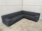 Mooie luxe grijze montel hoekbank - GEREINIGD!!!, Ophalen, Luxe, Hoekbank, 300 cm of meer