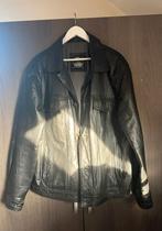 Giani Feroti leren jack maat XL, Zwart, Maat 46/48 (XL) of groter, Ophalen of Verzenden, Zo goed als nieuw