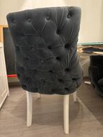 Nieuwe eettafel stoelen - Den Haag, Huis en Inrichting, Stoelen, Blauw, Ophalen of Verzenden, Zo goed als nieuw, Stof