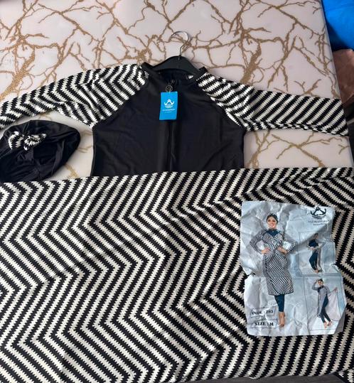 ZOMER OUTLET!!! Luxe Islamitsche Burkinis, Kleding | Dames, Badmode en Zwemkleding, Nieuw, Badpak, Zwart, Ophalen of Verzenden