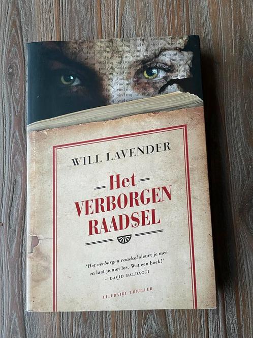 W. Lavender - Het verborgen raadsel, Boeken, Thrillers, Gelezen, Nederland, Ophalen of Verzenden