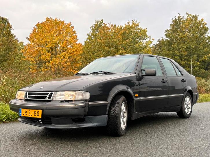 Saab 9000 2.3 I CS HB AUT 1994 Zwart, Auto's, Saab, Particulier, Benzine, Hatchback, Automaat, Origineel Nederlands, Zwart, Voorwielaandrijving