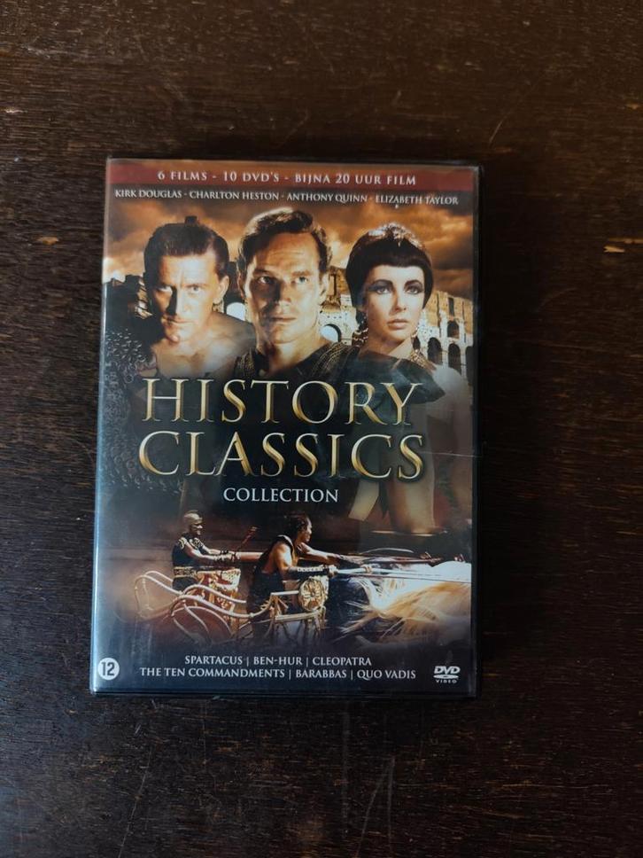 DVD-Boxset: History Classics Collection, Cd's en Dvd's, Dvd's | Klassiekers, Zo goed als nieuw, Alle leeftijden, Ophalen of Verzenden