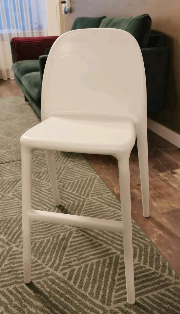 Ikea Urban Kinderstoel, Huis en Inrichting, Stoelen, Zo goed als nieuw, Twee, Wit, Ophalen
