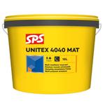 SPS Unitex 4040 Muurverf Mat | RAL 9010 | 10 liter, Doe-het-zelf en Verbouw, Verf, Beits en Lak, Ophalen of Verzenden, Zo goed als nieuw