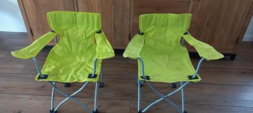 Twee opvouwbare kinderstoeltjes, Caravans en Kamperen, Kampeermeubelen, Zo goed als nieuw, Campingstoel, Ophalen of Verzenden