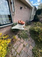 Decoratieve tuintafel, Ophalen, Gebruikt, Rechthoekig, Overige materialen